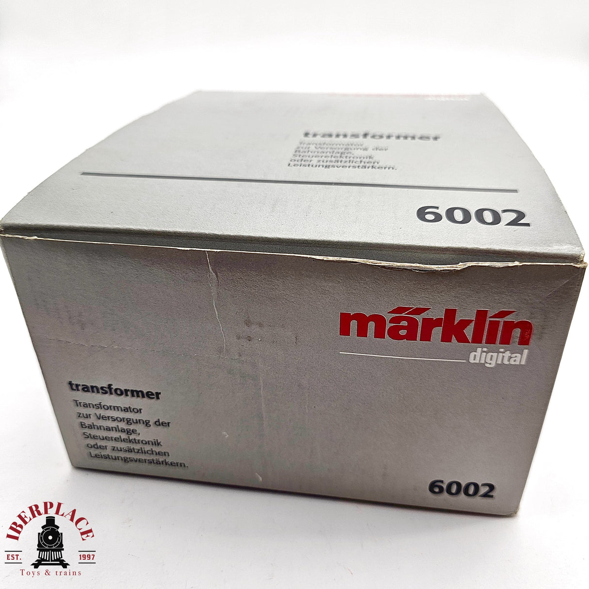 ♻️ 2da mano - Märklin 6002 transformador 230 volts. 52 VA. H0 escala 1:87 E14 1/3