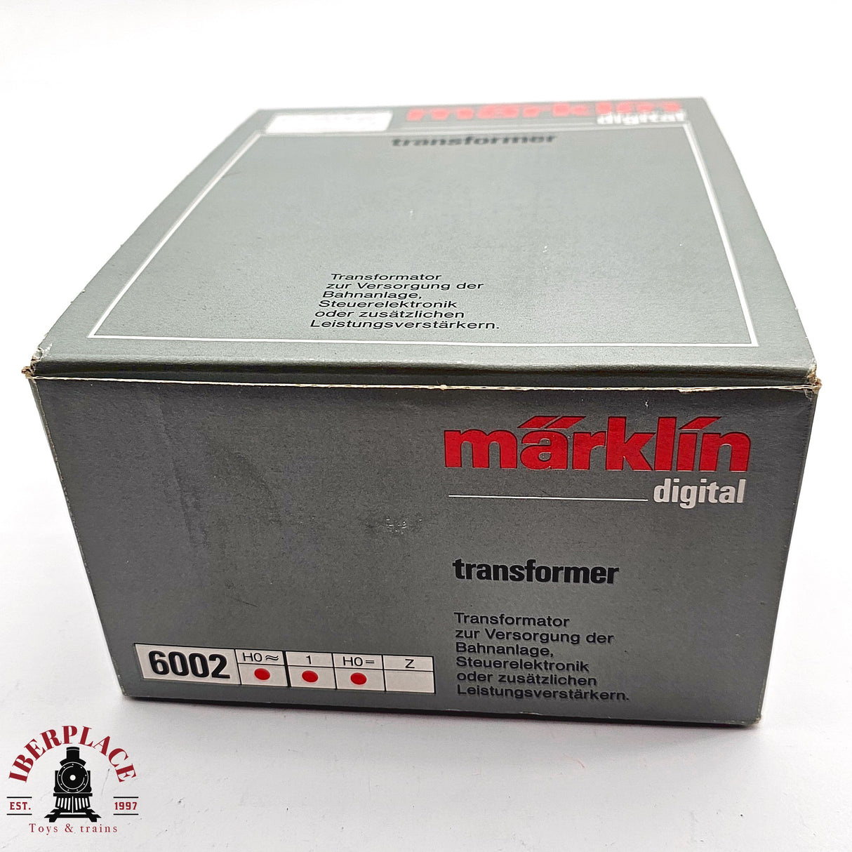 ♻️ 2da mano - Märklin 6002 transformador 230 volts. 52 VA. H0 escala 1:87 E14 2/3