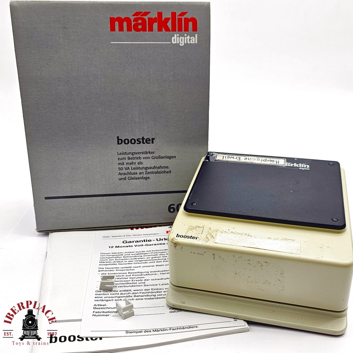 ♻️ 2da mano - Märklin 6017 Booster digital H0 escala 1:87 E14 1/4