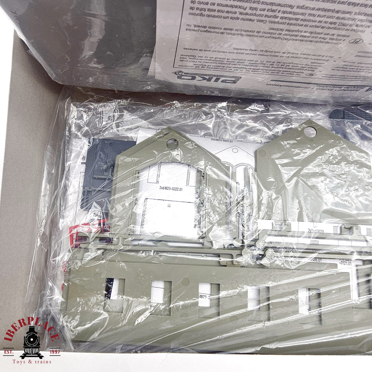 ♻️ 2da mano - PIKO set estacion de tren H0 escala 1:87 E14