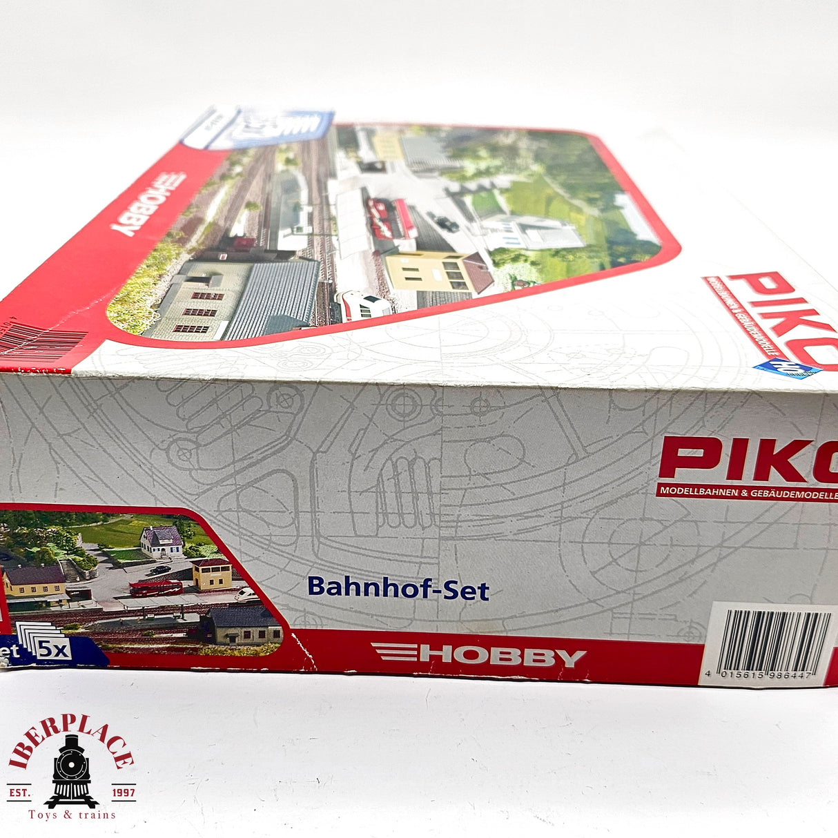 ♻️ 2da mano - PIKO set estacion de tren H0 escala 1:87 E14