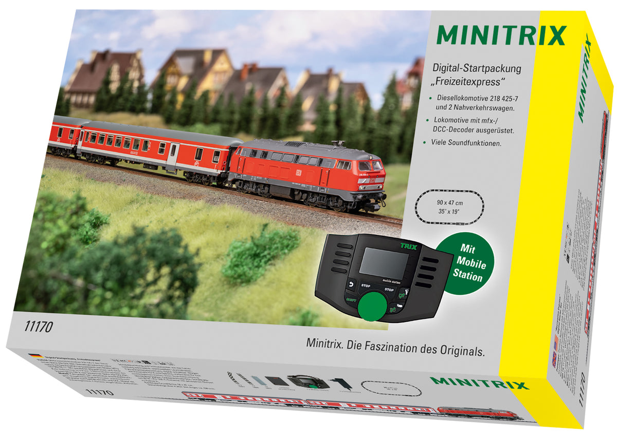 Minitrix 11170 – Set de iniciación Freizeitexpress – N 1:160 · Foto del fabricante