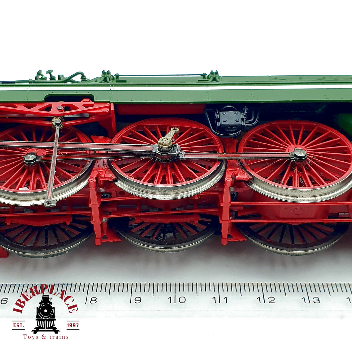 ♻️ 🚂 Roco 63201 Locomotora vapor BR 18 201 DR Epoca III Escala H0 1:87 DC