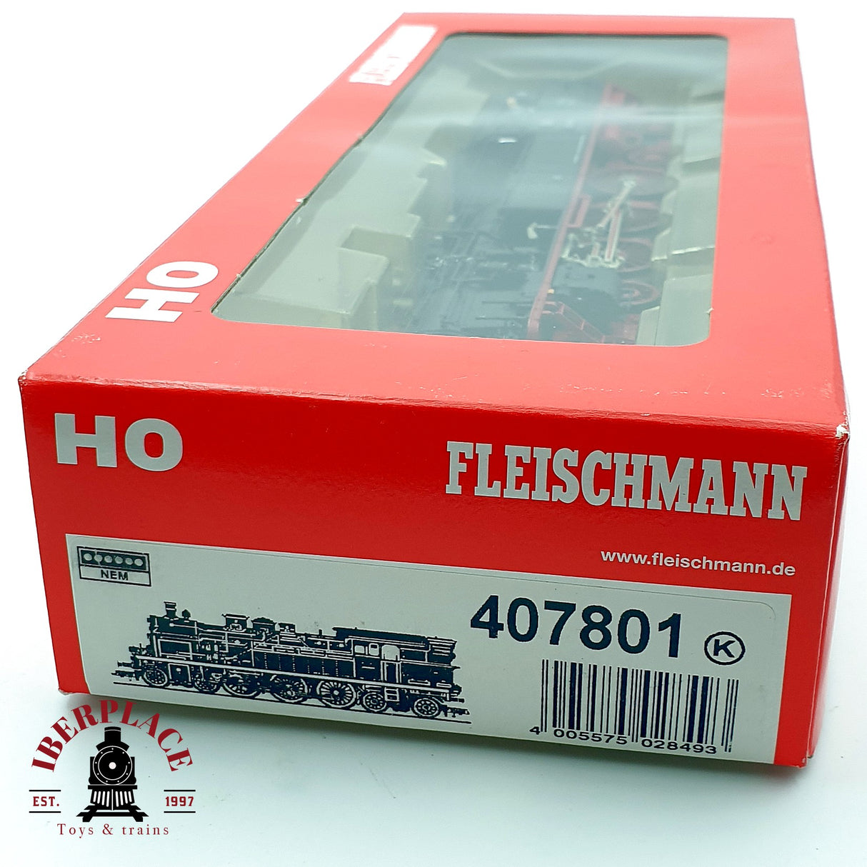 ♻️ ✨ Fleischmann 407801K Locomotora vapor BR 78 246 DB Epoca III Escala H0 1:87 DC