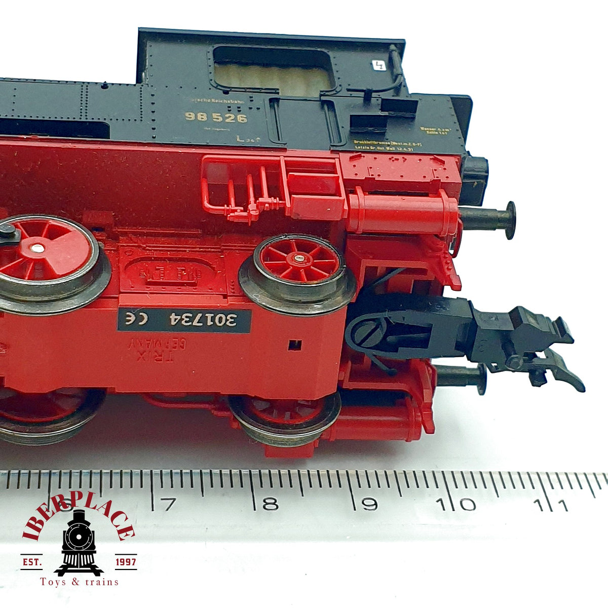 ♻️ ✨ Trix 22414 Locomotora vapor BR 98 526 DRG Epoca II Escala H0 1:87 DC 1/3