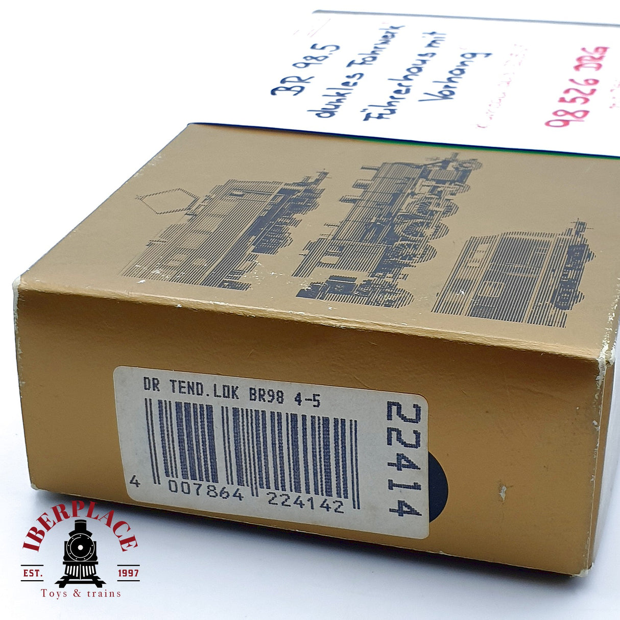 ♻️ ✨ Trix 22414 Locomotora vapor BR 98 526 DRG Epoca II Escala H0 1:87 DC 1/3