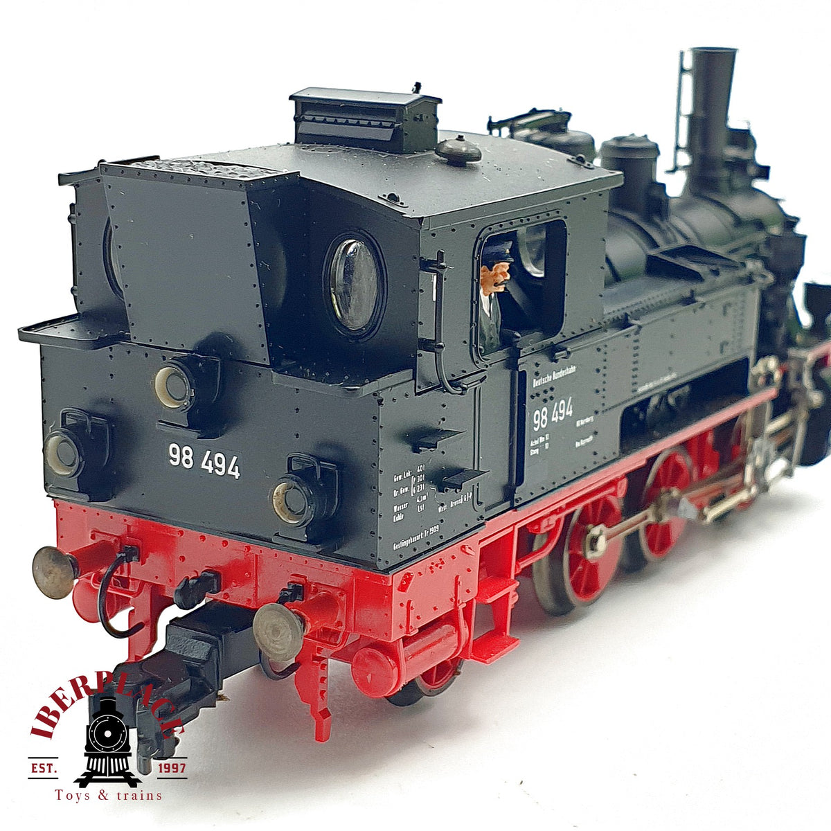 ♻️ ✨ Trix 22414 Locomotora vapor BR 98 526 DRG Epoca II Escala H0 1:87 DC 2/3