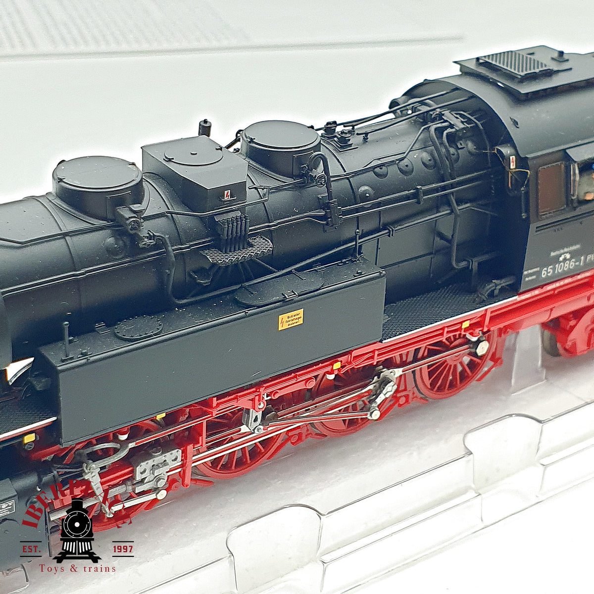♻️ ✨ Brawa 0614 Locomotora vapor BR 65 1086-1 DR Epoca IV Escala H0 1:87 DC