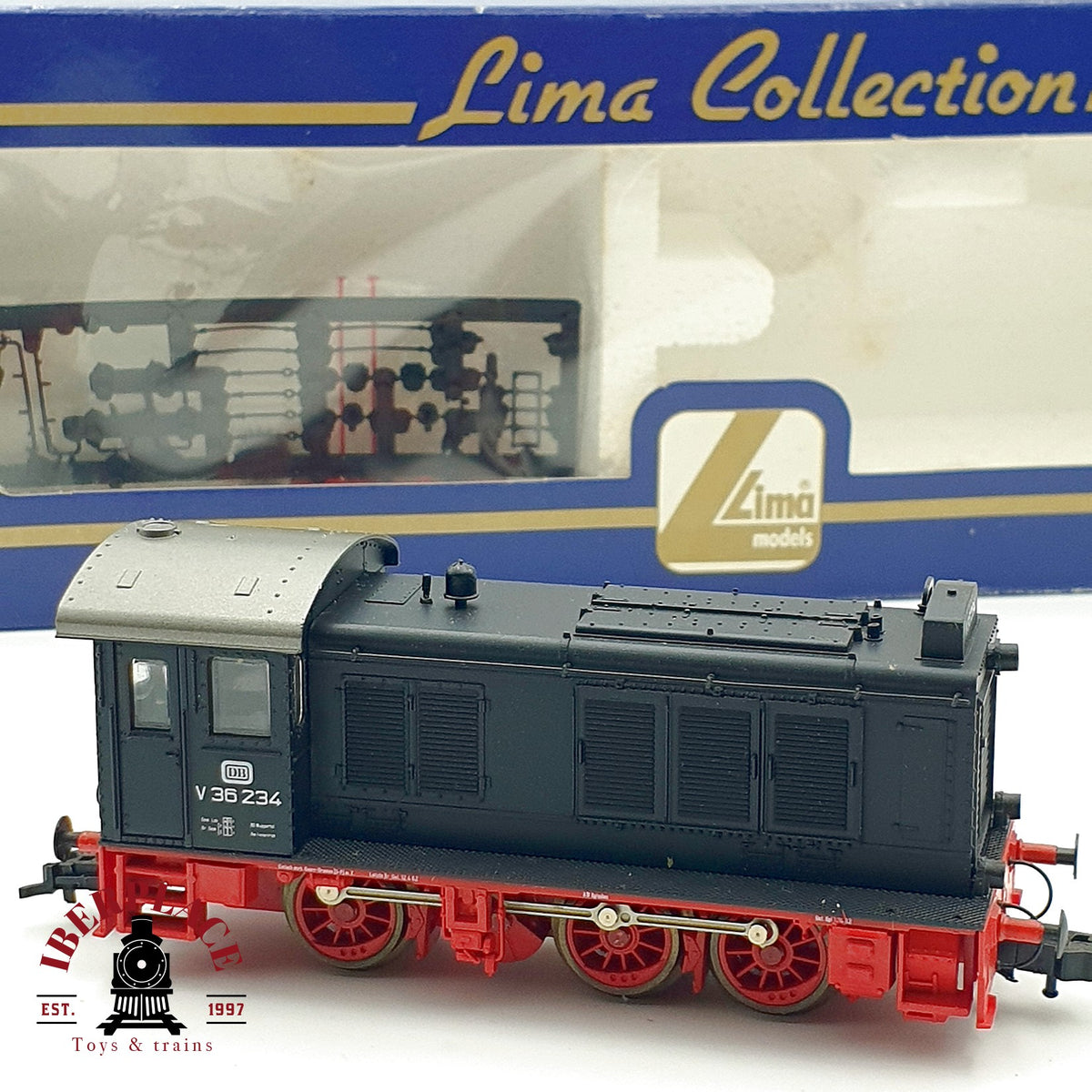 ♻️ 🚂 Lima 208213 Locomotora diesel V 36 234 DB Kanzel Epoca III Escala H0 1:87 DC