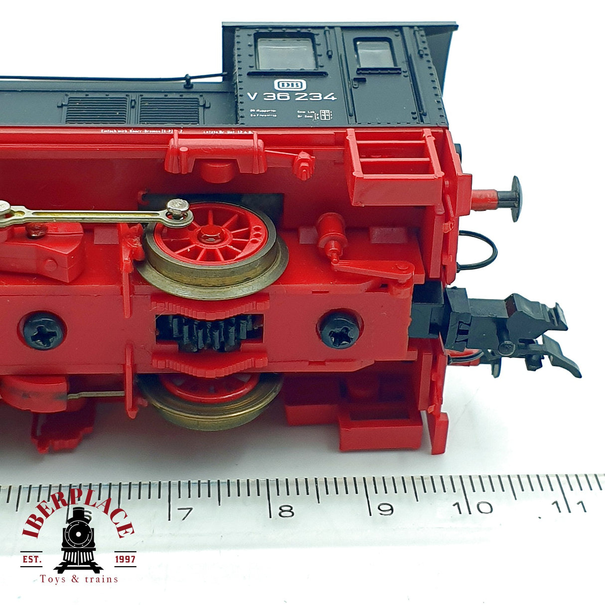 ♻️ 🚂 Lima 208213 Locomotora diesel V 36 234 DB Kanzel Epoca III Escala H0 1:87 DC