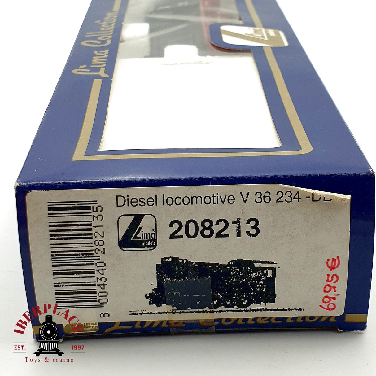 ♻️ 🚂 Lima 208213 Locomotora diesel V 36 234 DB Kanzel Epoca III Escala H0 1:87 DC