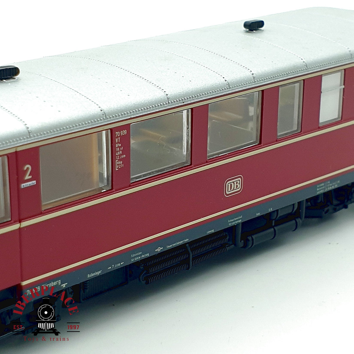 ♻️✨ Sachsenmodelle 73101 Automotor diesel VT 70 939 DB Epoca III Escala H0 1:87 DC