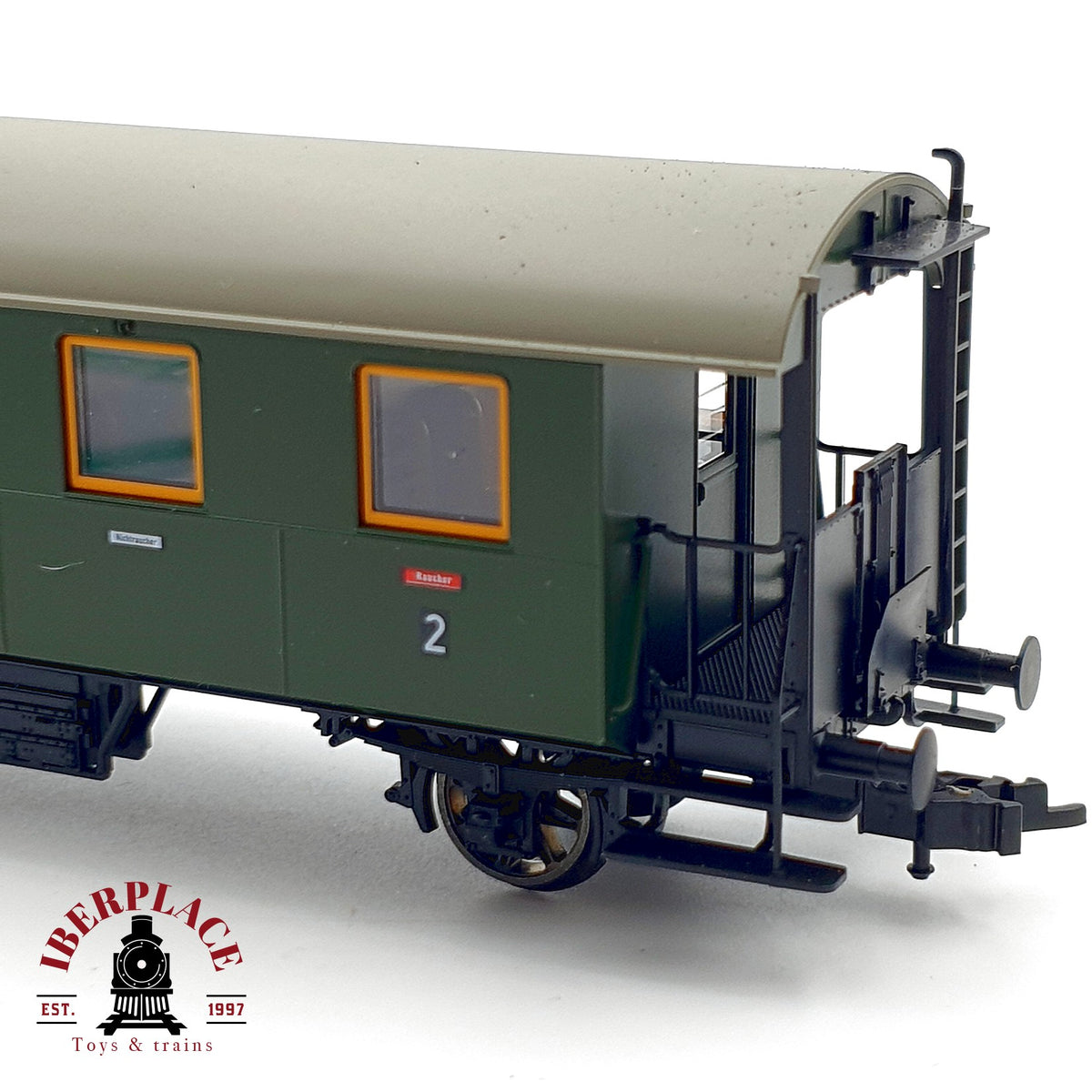 ♻️✨ Fleischmann 509102 Vagón pasajeros BCi KSächsStEB Epoca I Escala H0 1:87 DC