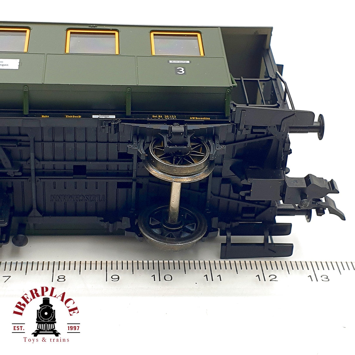 ♻️✨ Fleischmann 509102 Vagón pasajeros BCi KSächsStEB Epoca I Escala H0 1:87 DC