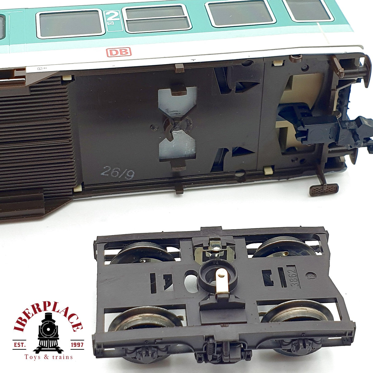 ♻️🔧 Fleischmann 5643K Coche piloto BDnrzf Köln Hbf DB Ep IV Escala H0 1:87 DC