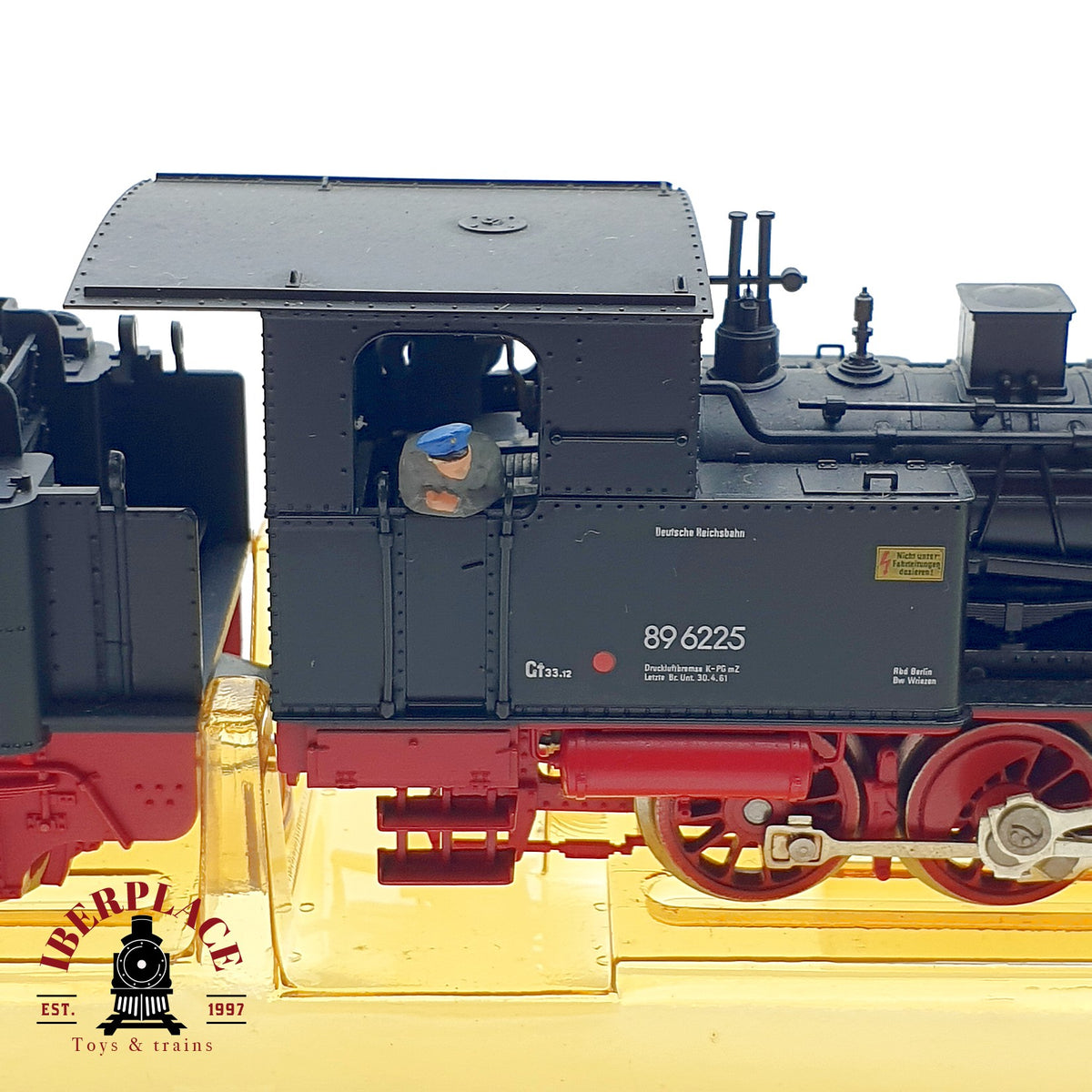 ♻️✨ Fleischmann 4115 Locomotora vapor BR 89 6225 DRG Epoca II Escala H0 1:87 DC