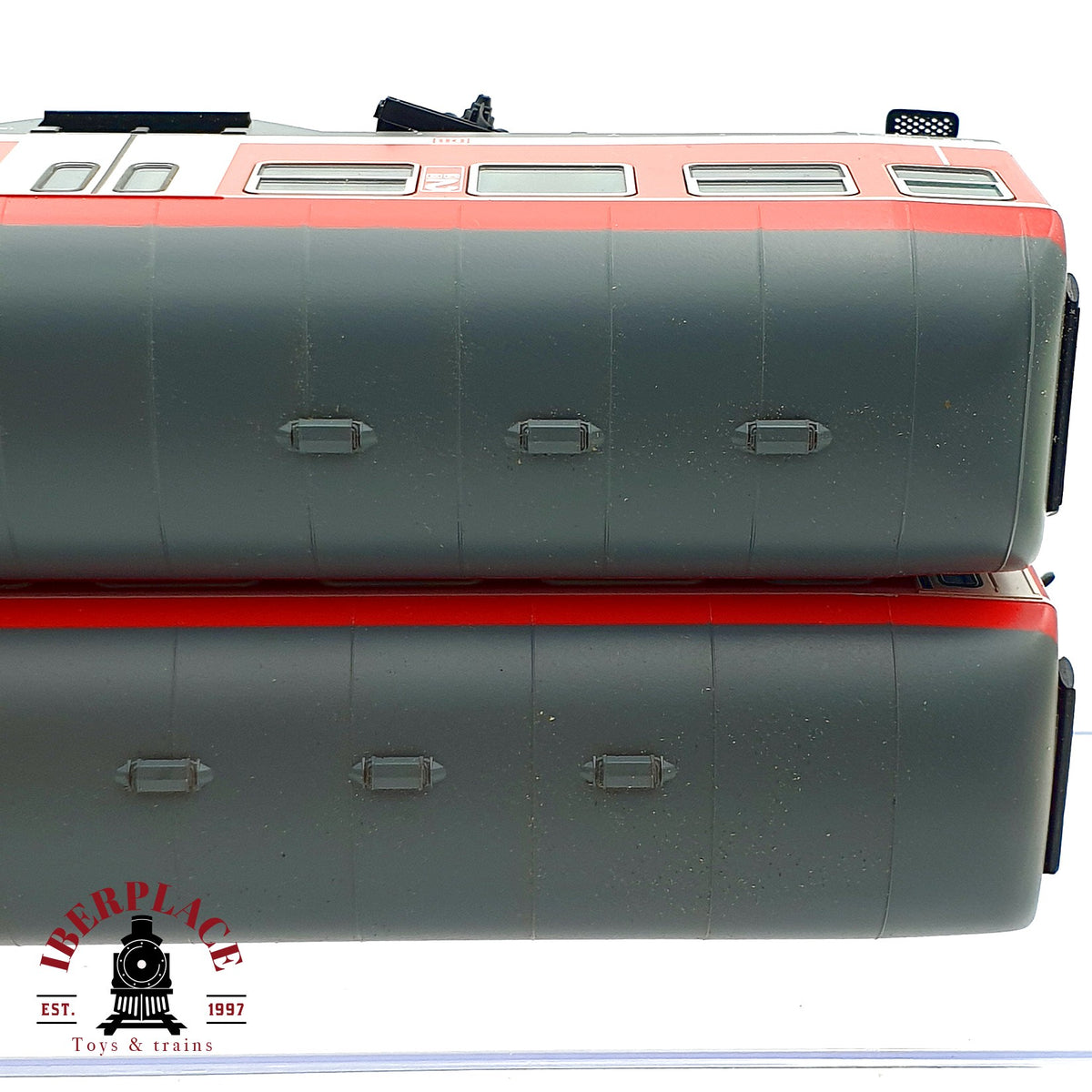 ♻️✨ Fleischmann Lote 4 coches n-Wagen DB AG Verkehrsrot 5648 5649 5647 Escala H0 1:87 DC