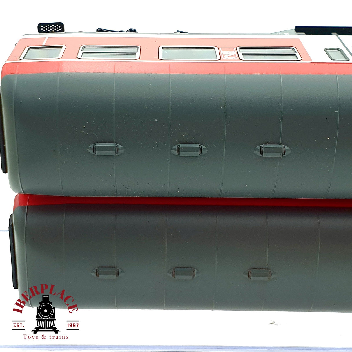 ♻️✨ Fleischmann Lote 4 coches n-Wagen DB AG Verkehrsrot 5648 5649 5647 Escala H0 1:87 DC