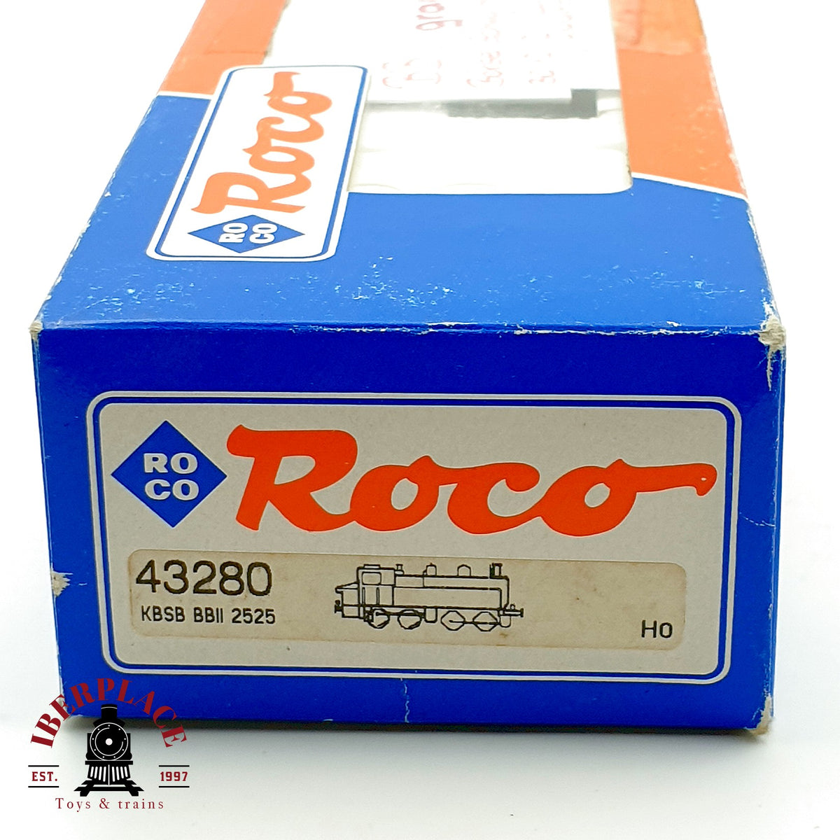 ♻️✨ Roco 43280 Locomotora vapor BB II 2525 K.Bay.Sts.B. Epoca I Escala H0 1:87 DC