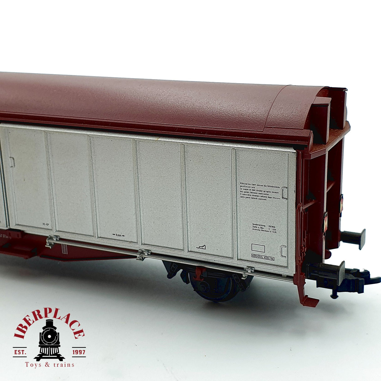♻️ ✨ Fleischmann 5371K Vagon paredes deslizantes Hbils DB 2370736 Ep IV Escala H0 1:87 DC