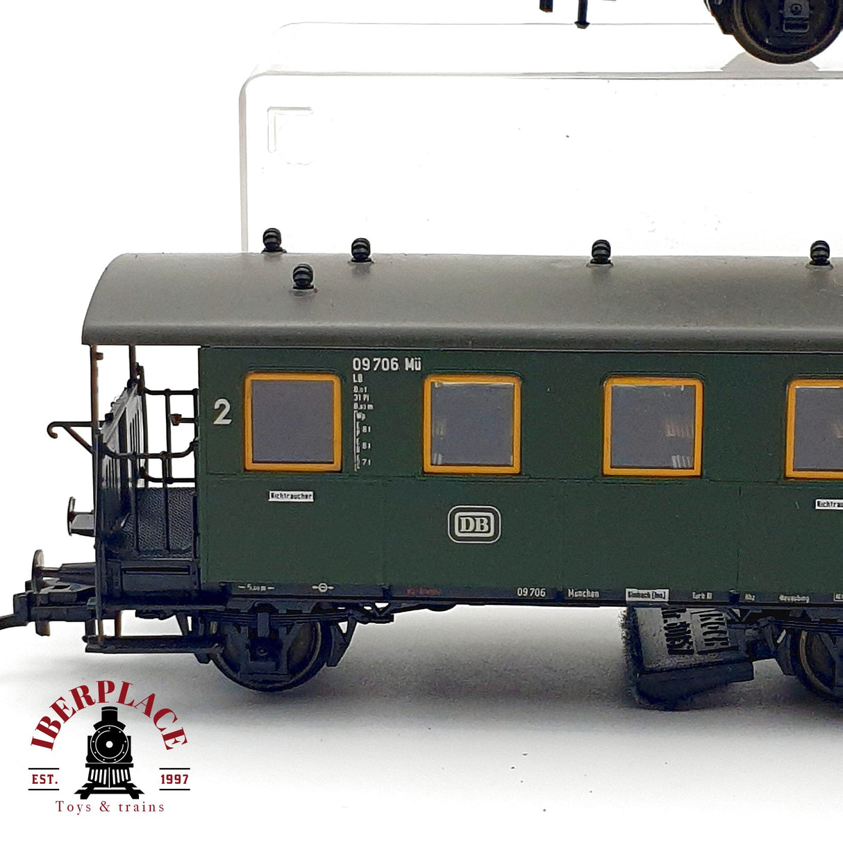 ♻️ ✨ Roco 44804 44800 set 3x vagones pasajeros furgón DB época III Escala H0 1:87 DC