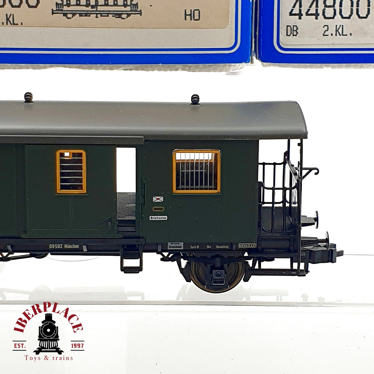 ♻️ ✨ Roco 44804 44800 set 3x vagones pasajeros furgón DB época III Escala H0 1:87 DC