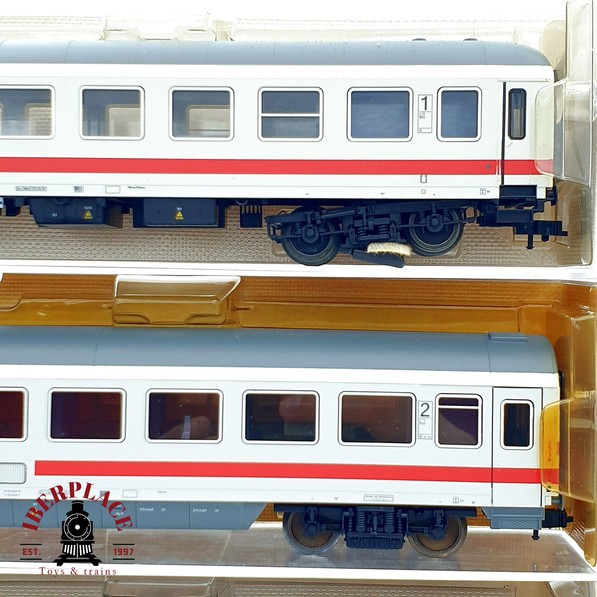 ♻️✨ Fleischmann 5182-5188 set 5x vagones IC ICE DB AG época V Escala H0 1:87 DC