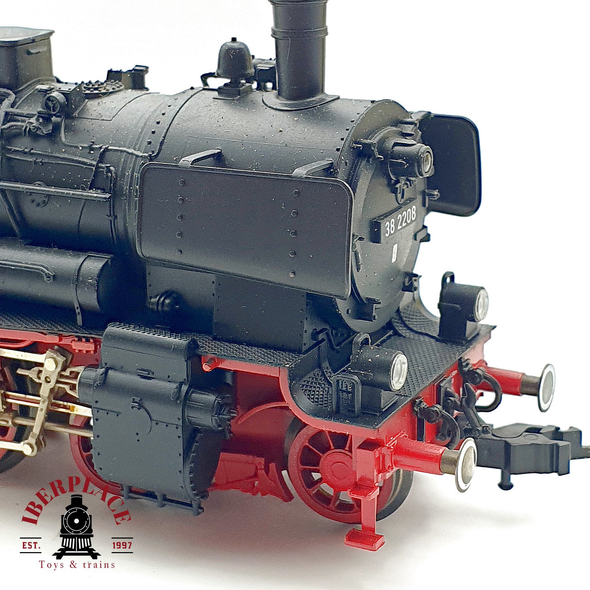 ♻️✨ Fleischmann 4166K Locomotora vapor BR 38 2208 DB Epoca III Escala H0 1:87 DC