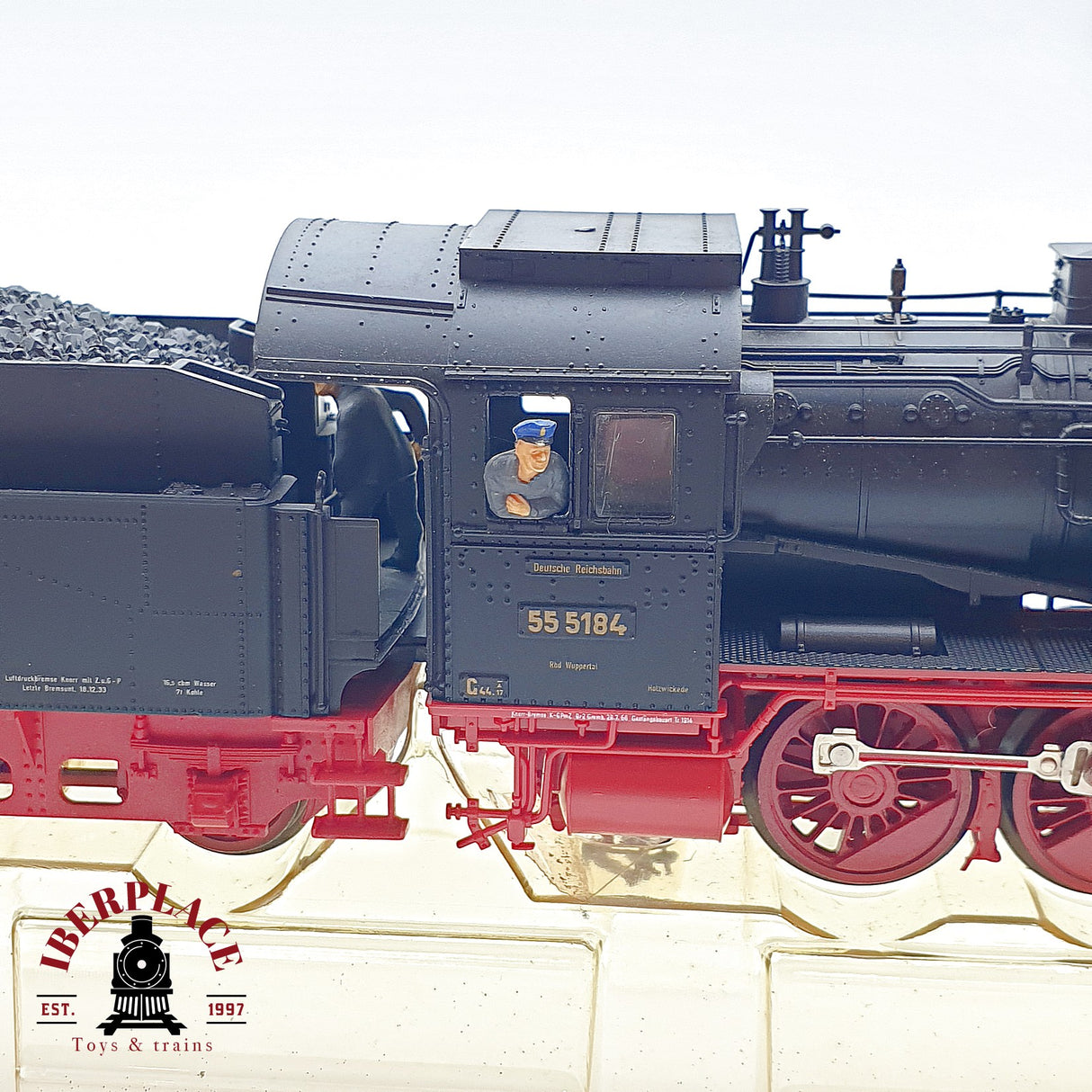 ♻️✨ Fleischmann 4154 Locomotora vapor BR 55 DRG Epoca II Escala H0 1:87 DC