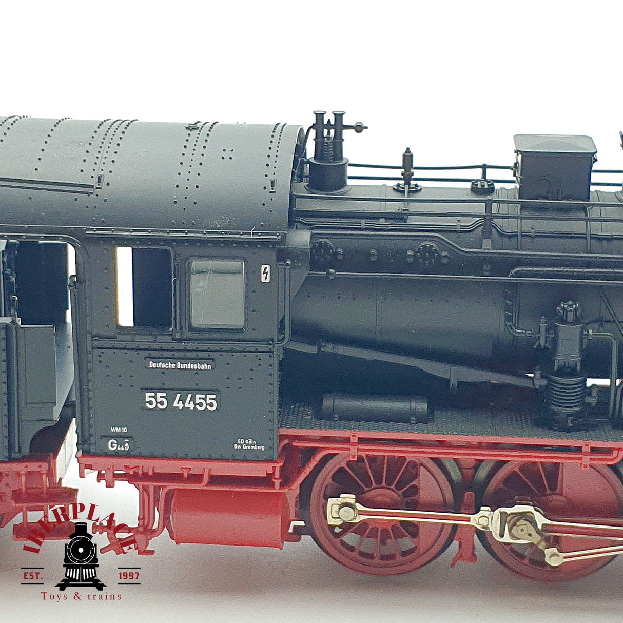 ♻️✨ Fleischmann 4155 Locomotora vapor BR 55 4455 DB Epoca III Escala H0 1:87 DC