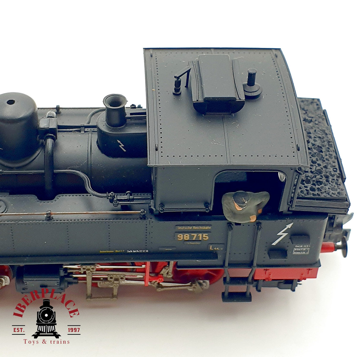 ♻️✨ Roco 43282 Locomotora vapor BR 98 715 DRG Epoca II Escala H0 1:87 DC