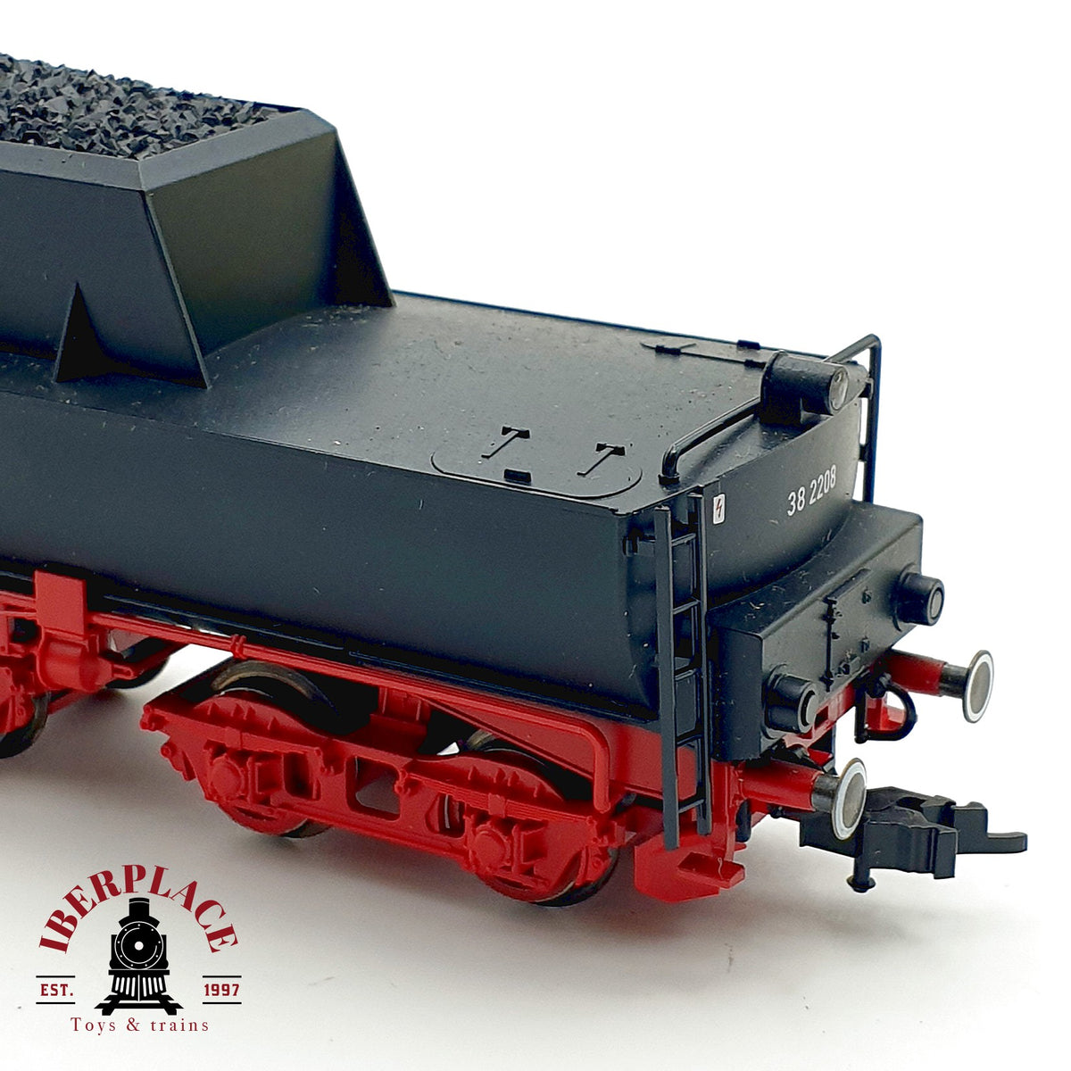 ♻️✨ Fleischmann 4166K Locomotora vapor BR 38 2208 DB Epoca III Escala H0 1:87 DC