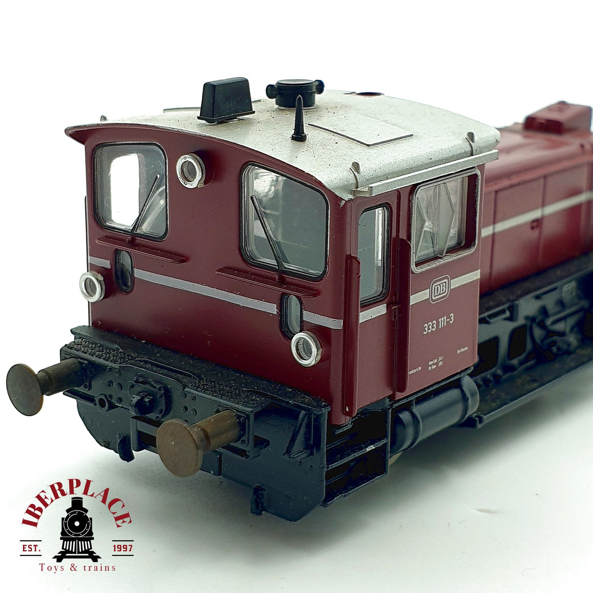 ♻️✨ Roco 04163A Locomotora diesel BR 333 009 DB Epoca IV Escala H0 1:87 DC