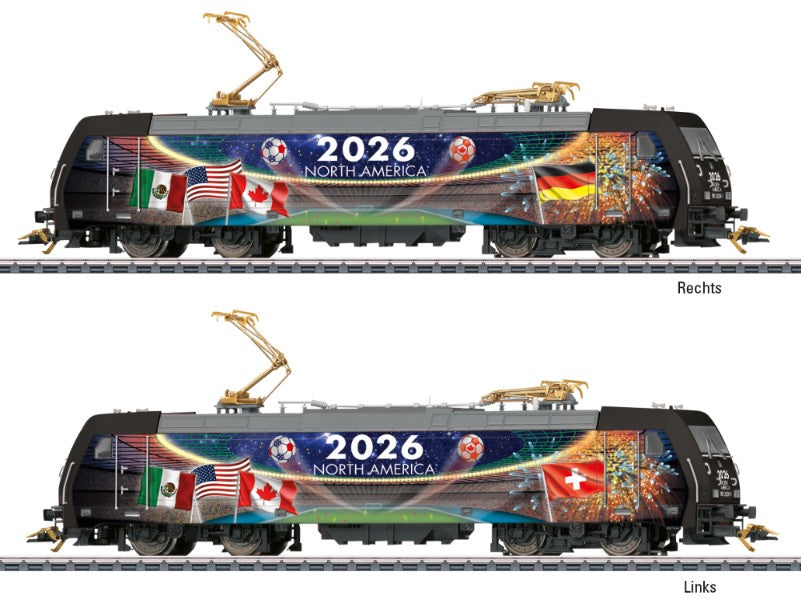 Märklin 36026 – Locomotora Eléctrica Baureihe 185.2 "North America 2026" · Escala H0 · Edición Limitada