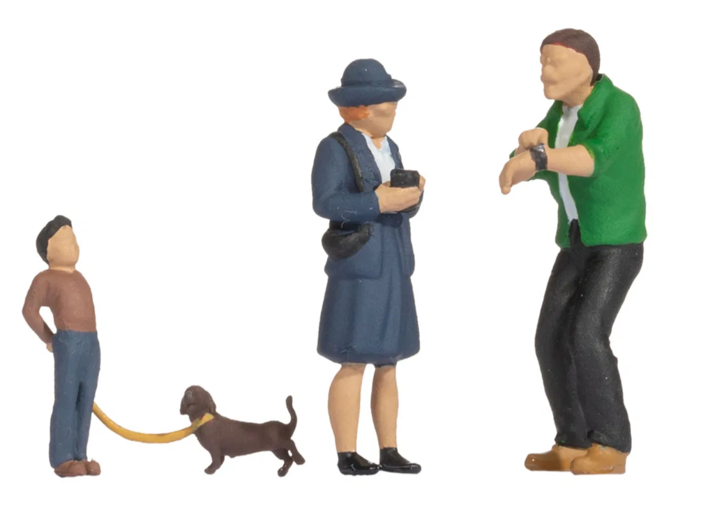 🆕 Noch - 16600 - Figuras "Discusión por Aparcamiento Indebido" - Escala H0 1:87