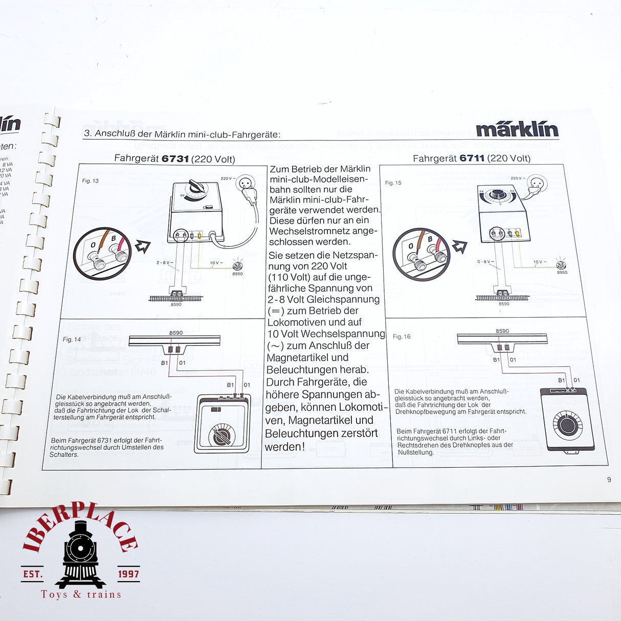 ♻️ 2da mano - Märklin 0290 0212 plano de vías Z escala 1:220