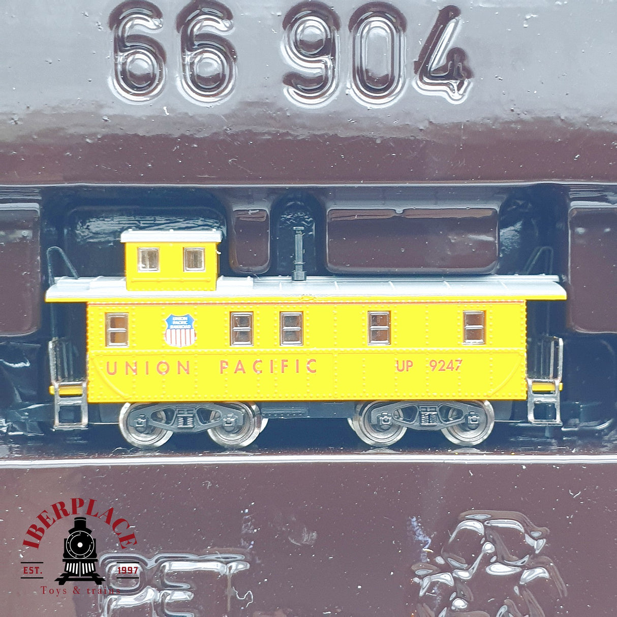 ♻️ 2da mano - Märklin 8212 vagón de acompañamiento tren mercancía union pacific 9247 Z escala 1:220