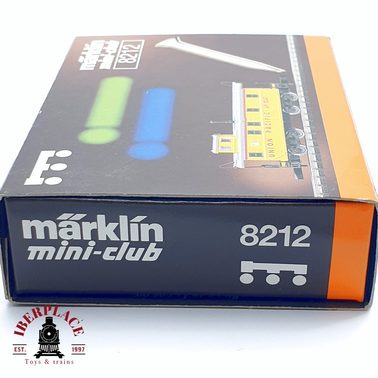 ♻️ 2da mano - Märklin 8212 vagón de acompañamiento tren mercancía union pacific 9247 Z escala 1:220