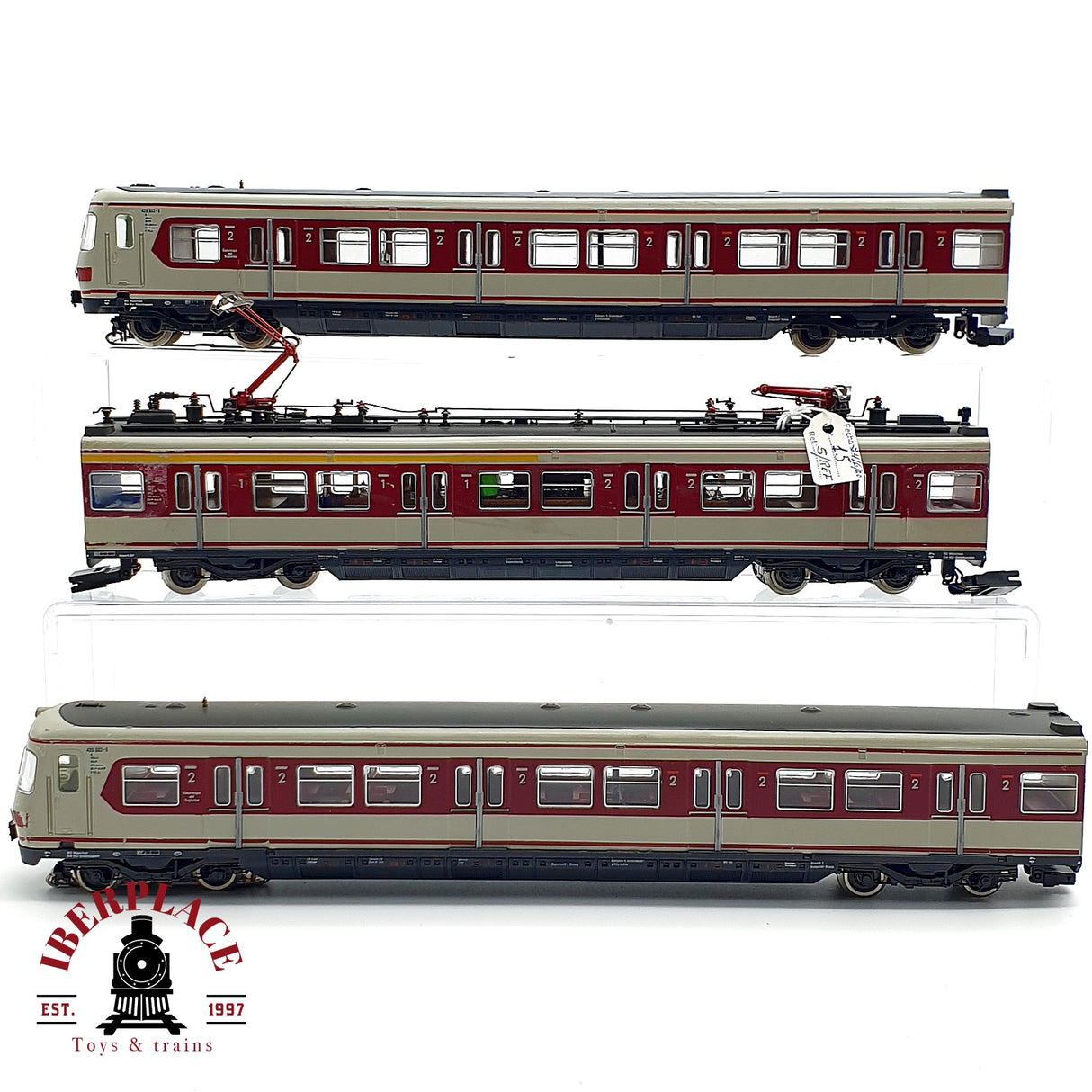 ♻️ AC Roco Tren electrico DB 421 003-5 clase 1-2 H0 escala 1:87 A28