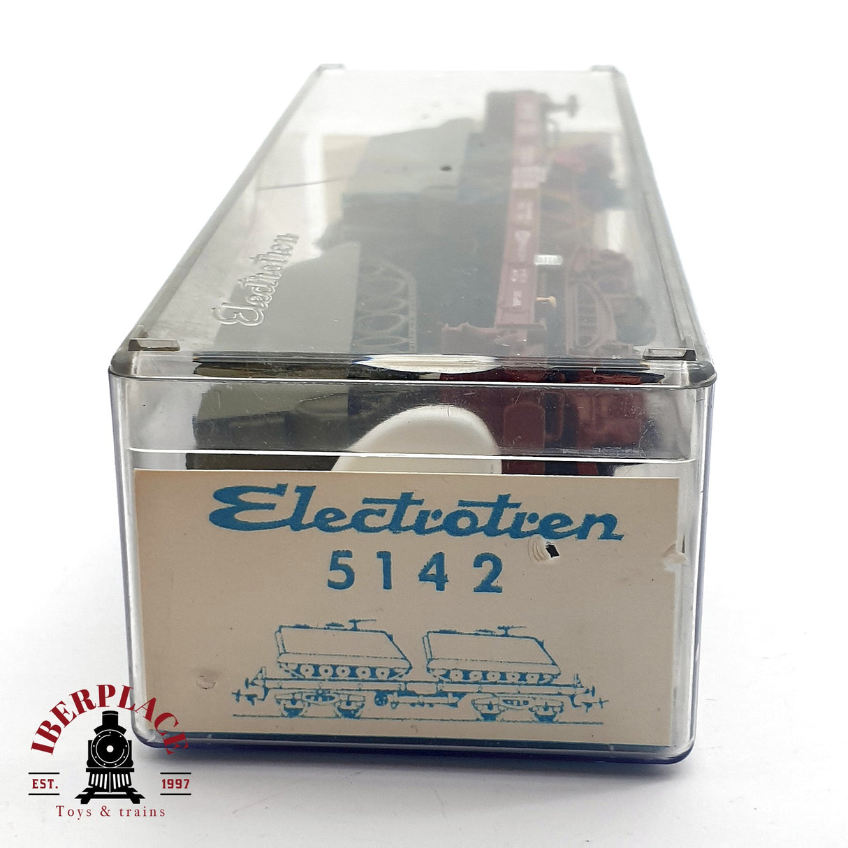 ♻️ DC Electrotren 5142 vagón plataforma con tanques militares H0 escala 1:87 A28