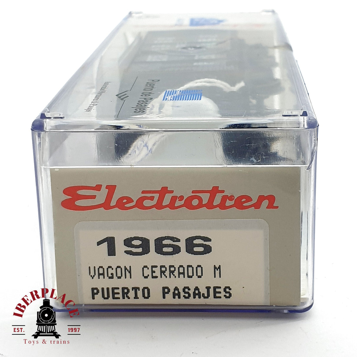 ♻️ DC Electrotren 1966 vagón cerrado junta de obras puerto pasaje RENFE H0 escala 1:87 A28
