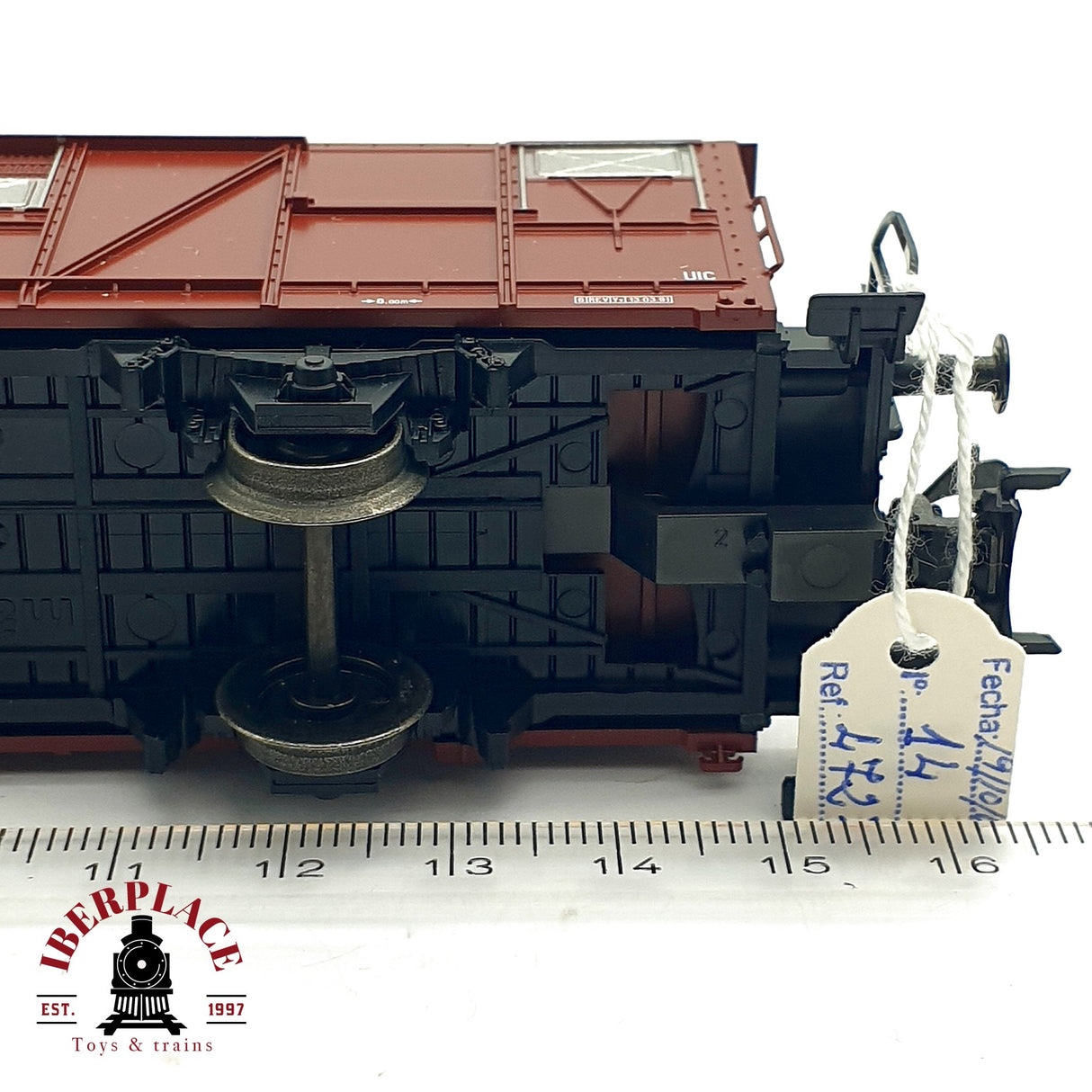 ♻️ AC Märklin 4727 vagón mercancias EUROP SBB CFF H0 escala 1:87 A28