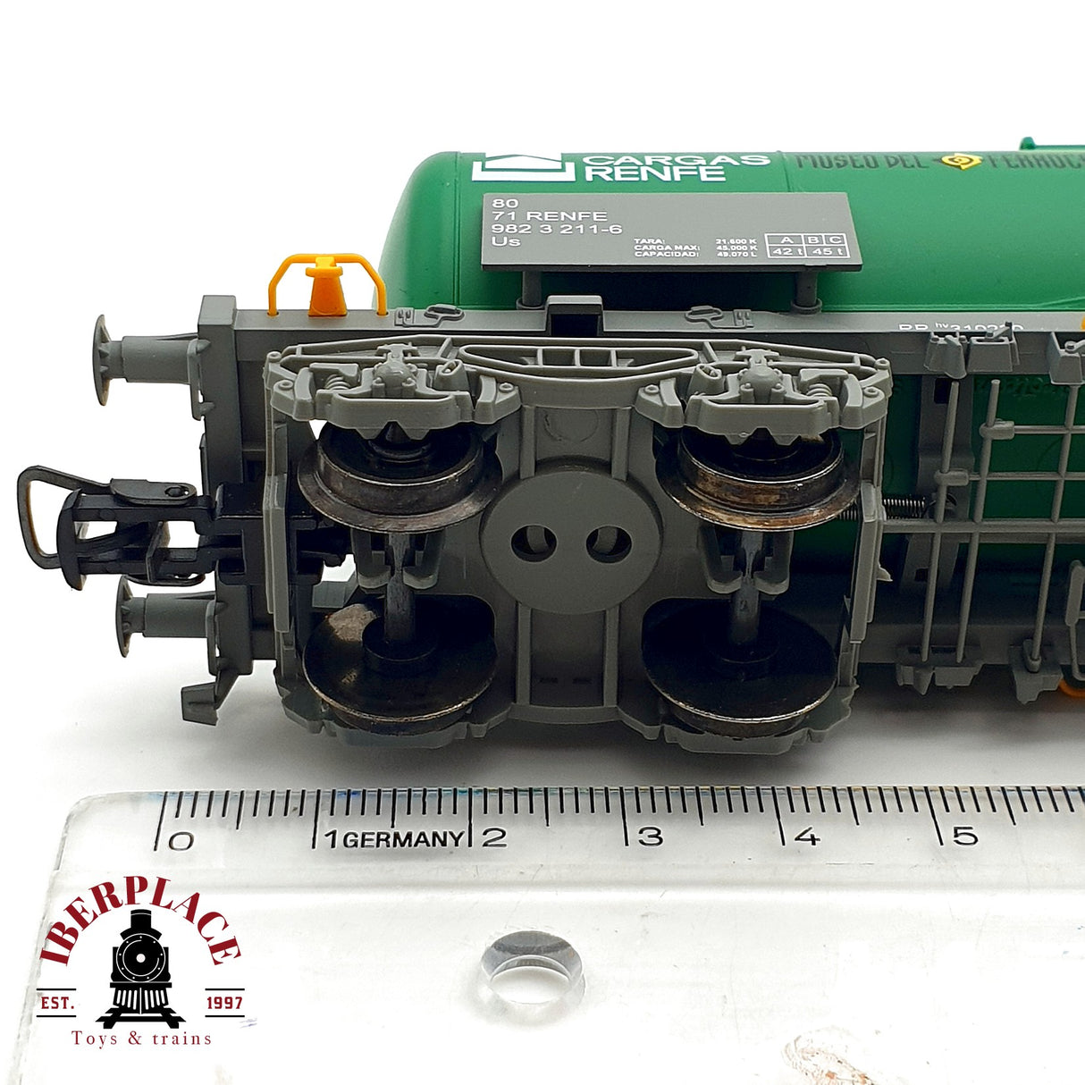 ♻️ Electrotren 5814K vagón cisterna 150 aniversario Cargas RENFE H0 escala 1:87 A28