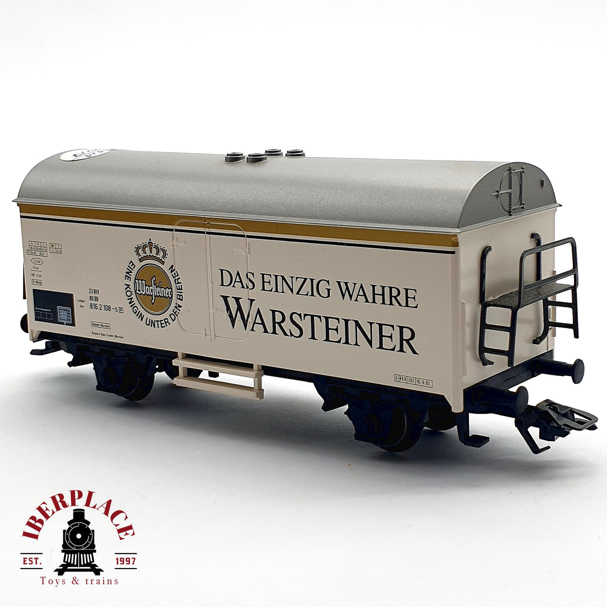♻️ AC Märklin vagon cervecero Warsteiner DB H0 escala 1:87 A28