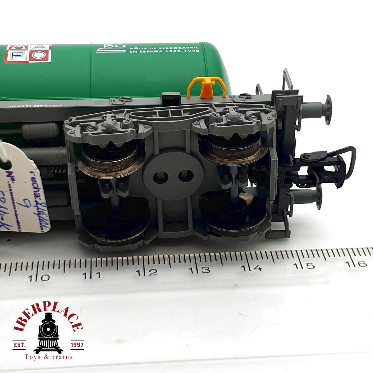 ♻️ Electrotren 5814K vagón cisterna 150 aniversario Cargas RENFE H0 escala 1:87 A28