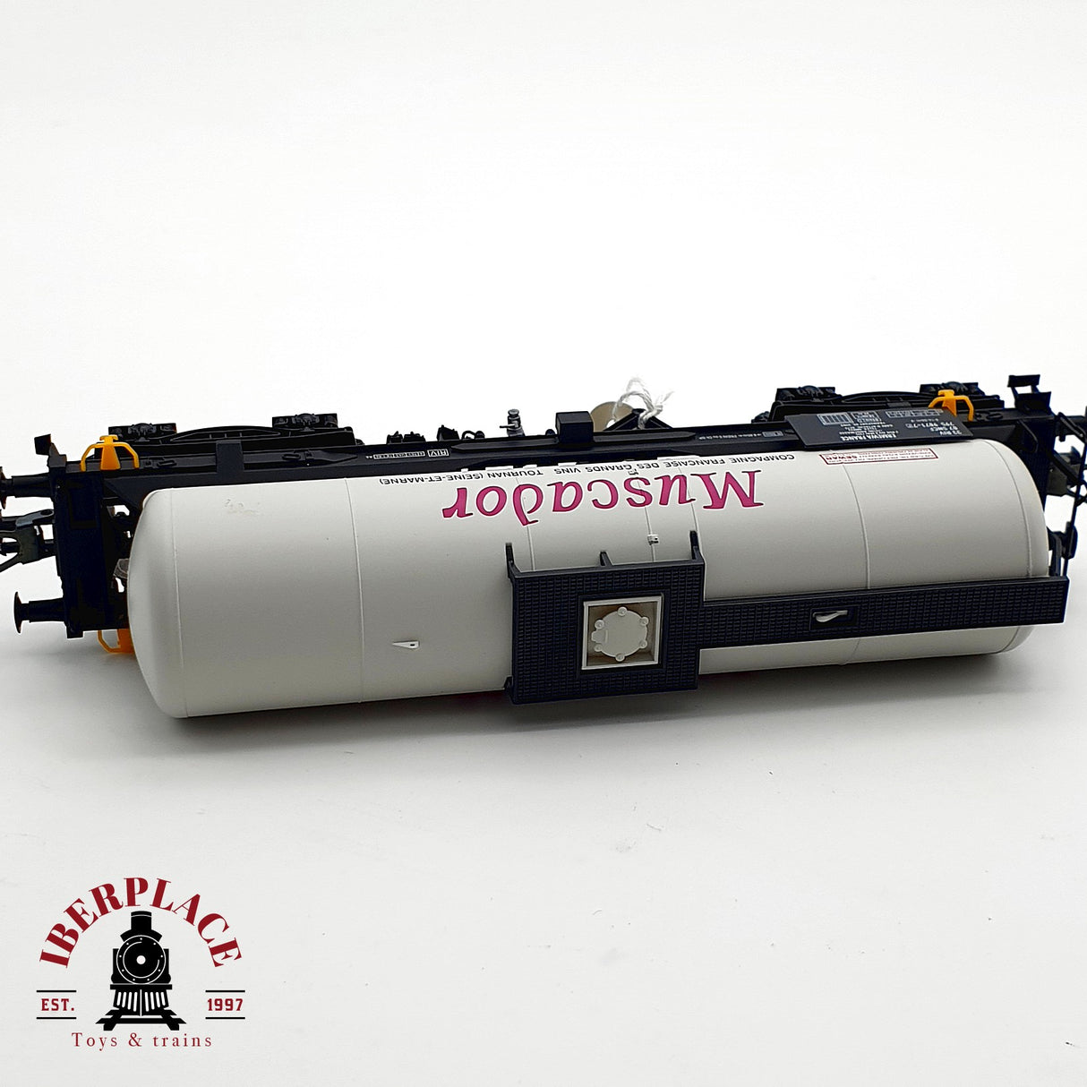 ♻️ DC Electrotren 5858K vagón cisterna Muscador SNCF H0 escala 1:87 A28
