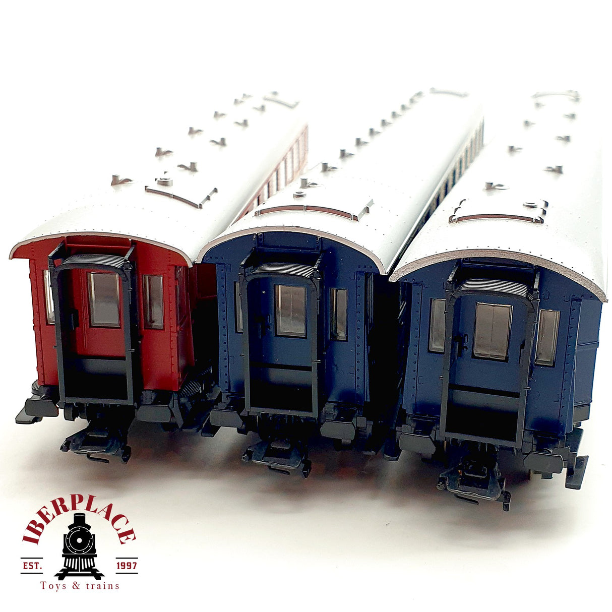 ♻️ 3x DC Märklin vagones pasajeros y restaurante DSG DB clases 1-2 H0 escala 1:87 A28