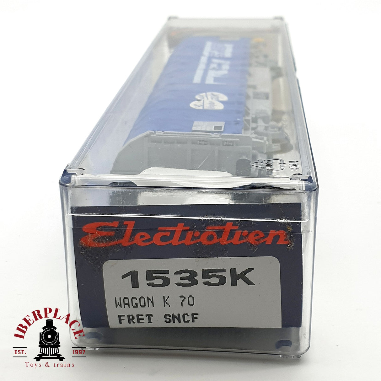♻️ DC Electrotren 1535K vagón de lona Fret SNCF K70 H0 escala 1:87 A28