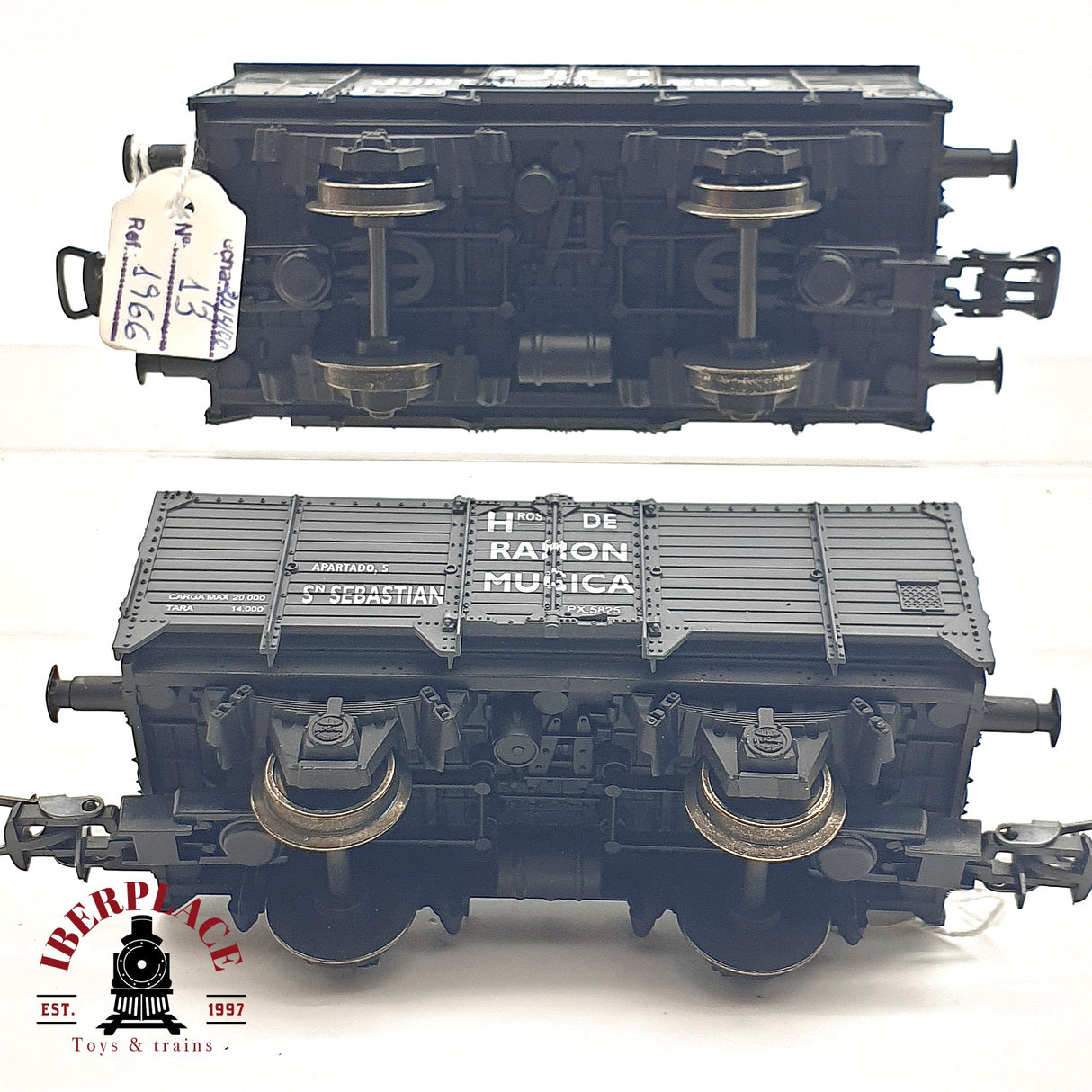 ♻️ DC Electrotren 2x 1967 1966 vagones Hermanos Ramon Mugica puerto pasajes RENFE H0 escala 1:87 A28