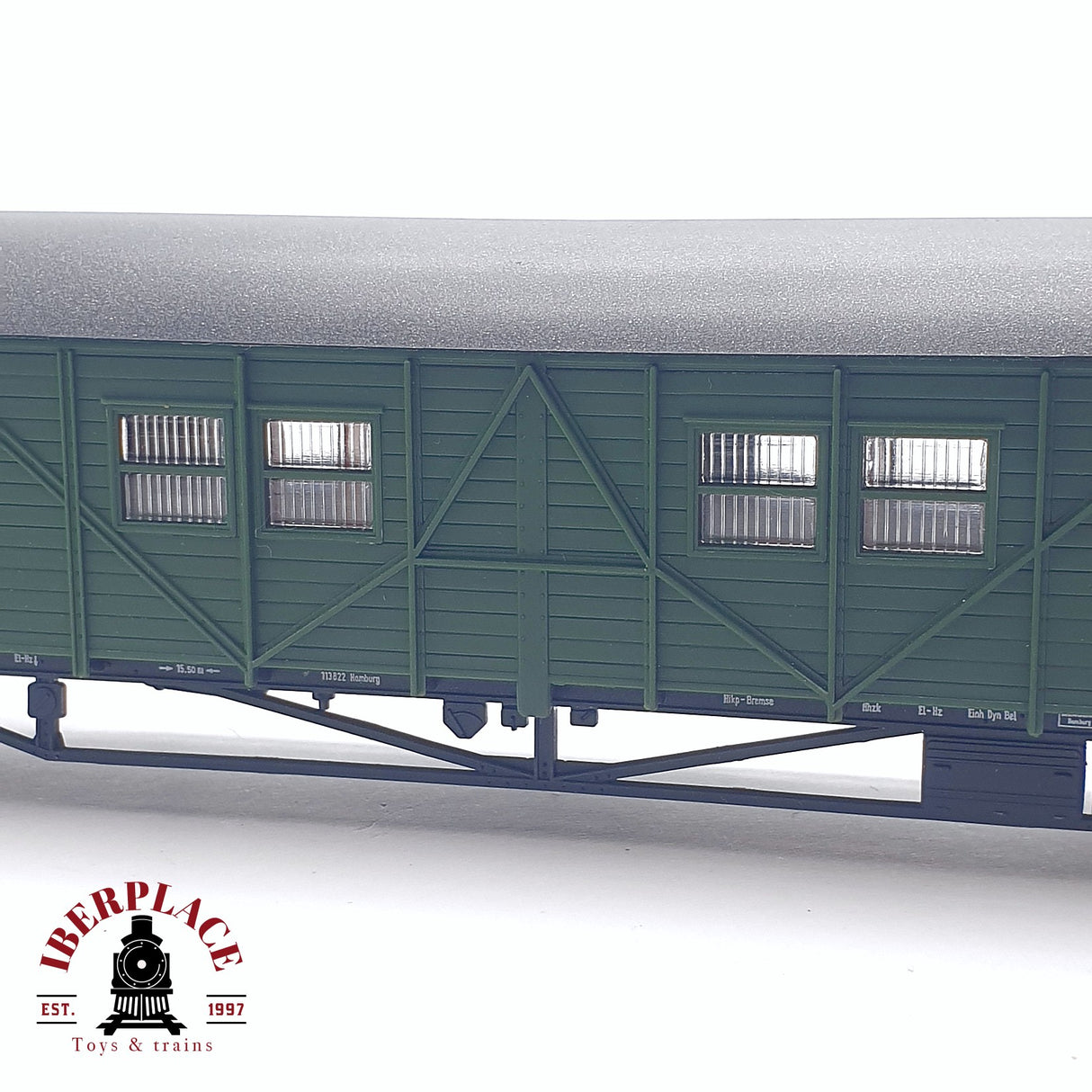 ♻️ 2da mano - Röwa Furgón bogies DB modelo años 90 H0 escala 1:87